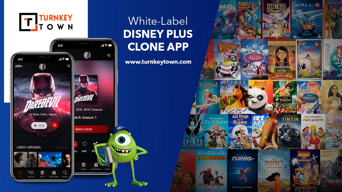 Disney Plus like app