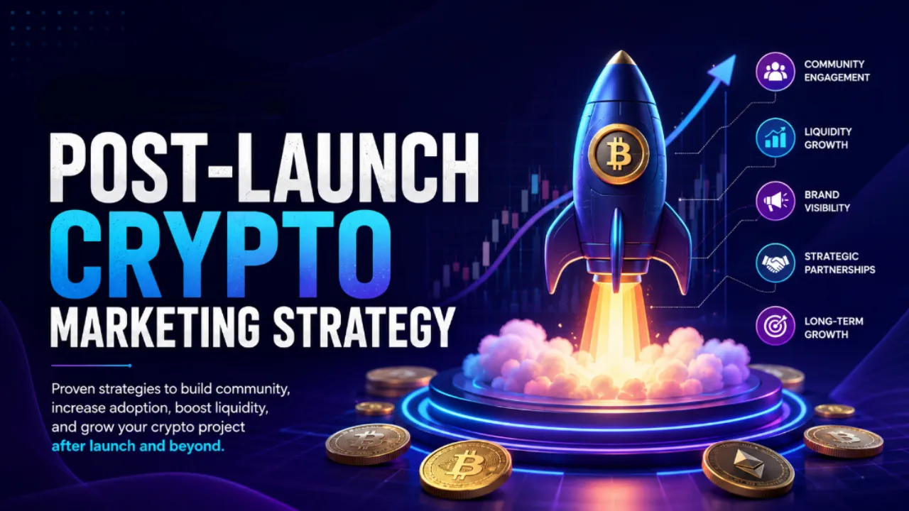 Post Launch Crypto Marketing