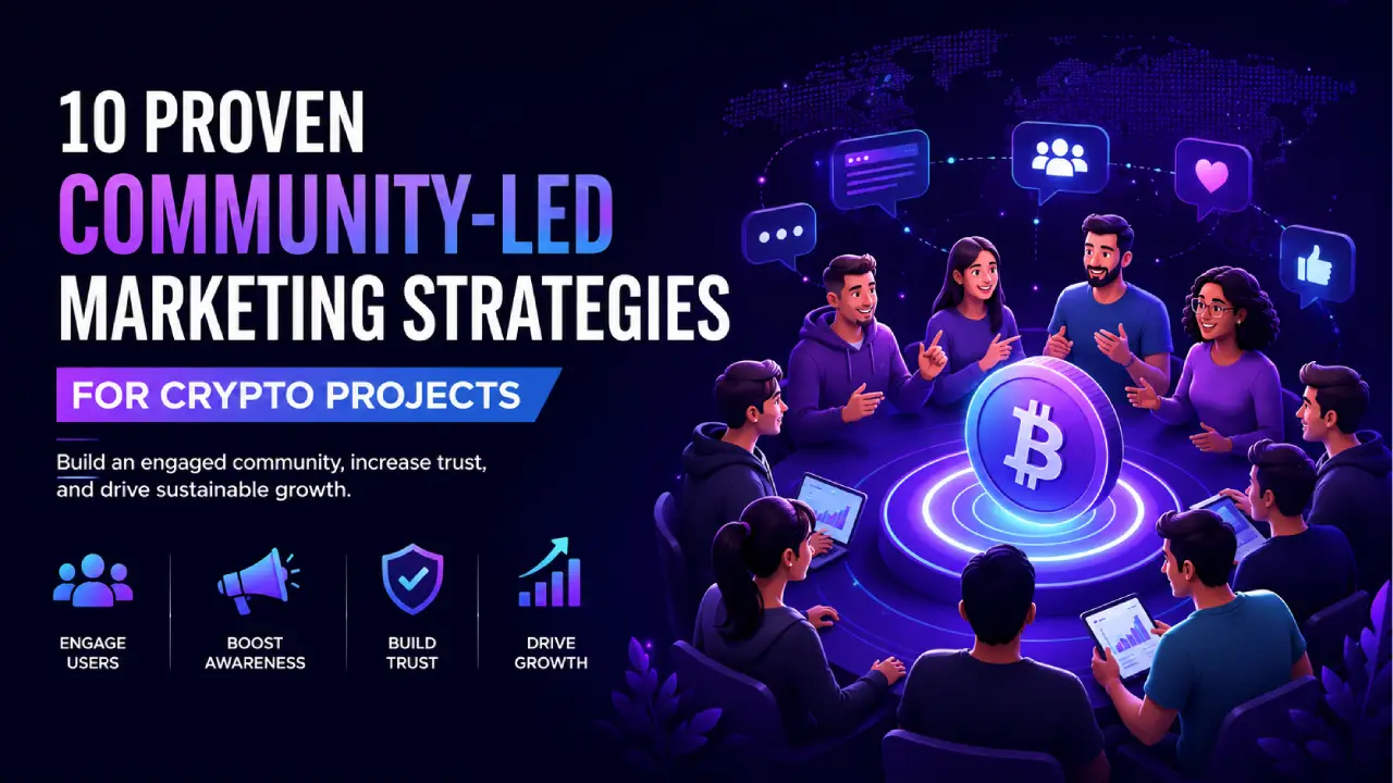 10 Proven Community-Led Marketing Strategies for Crypto Projects